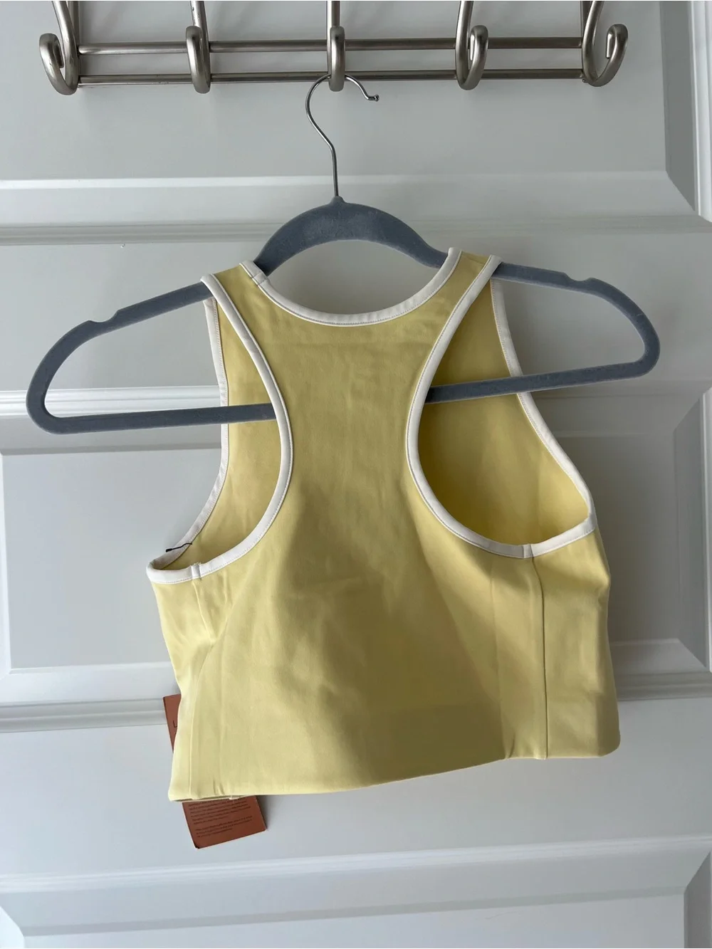 girlfriend collective zipper crop top sports bra - Picture 2 of 4